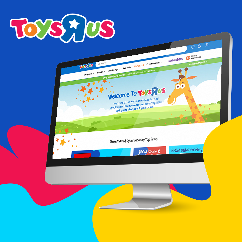 Digital Mavens Toys R Us Shopify Website Desktop v1